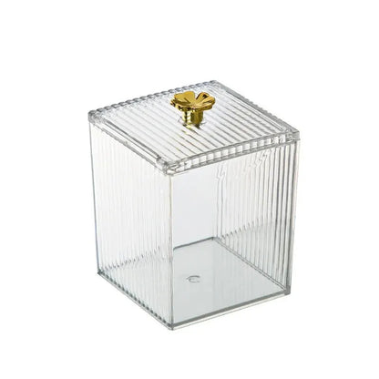 Bathroom Makeup & Cotton Stick Storage Box