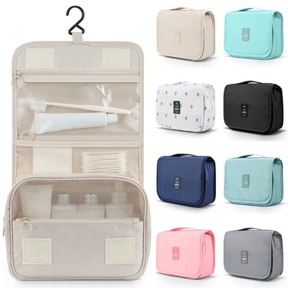 Hanging Travel Toiletry & Cosmetic Storage Bag