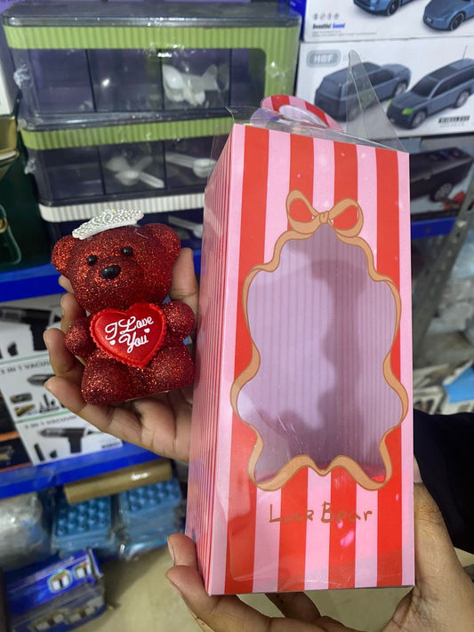 Cute Mini Gift Box with Flowers & Teddy Bear | Romantic Small Gift Box for Special Moments