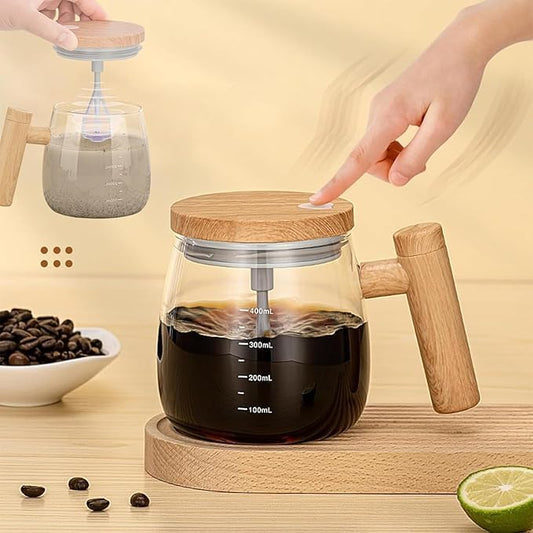 Rechargeable Self-Stirring Coffee Mug Electric Mixing Cup 400ml