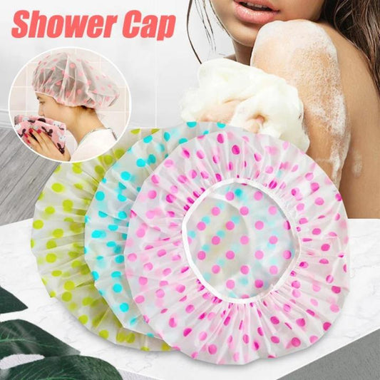 Multipurpose Waterproof Bath Plastic Shower Caps
