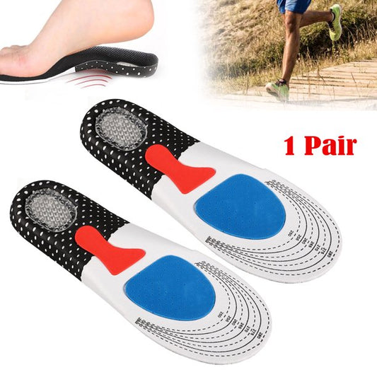Gel Shoe Insoles for Men & Women with Arch Support - 1Pair