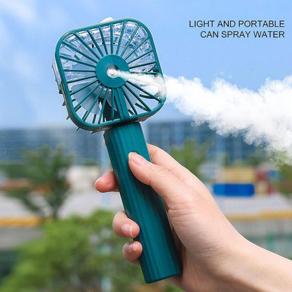 Mist Lash Fan USB Rechargeable – Portable Cooling Spray Fan
