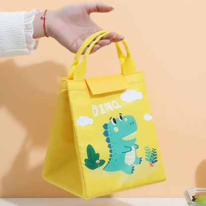 Leak-Proof Panda & Dinosaur Thermal Lunch Bag