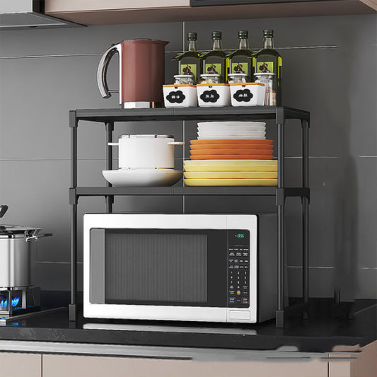Microwave & Kitchen Storage Rack – Multi-Layer Organizer