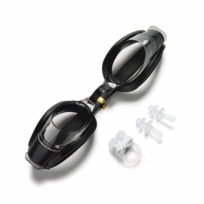 3-in-1 Waterproof Anti-Fog UV Protection Swimming Goggles Set