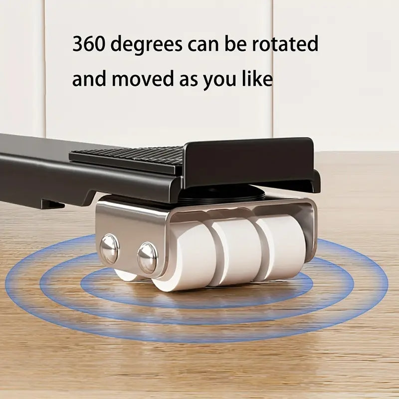 Retractable Moving Base – Heavy-Duty Spinner Wheels (2pcs)