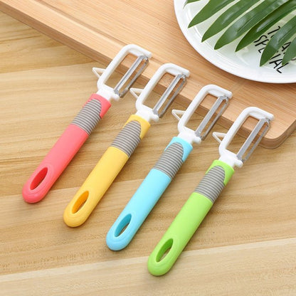 Pack of 2 Stainless Steel Knife & Peeler Set for Kitchen