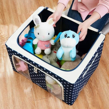 foldable wardrobe storage box for clothes blankets and shoes