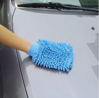 Car Washing Gloves Microfiber Washing Gloves Cleaning Mitt - 1 Pc
