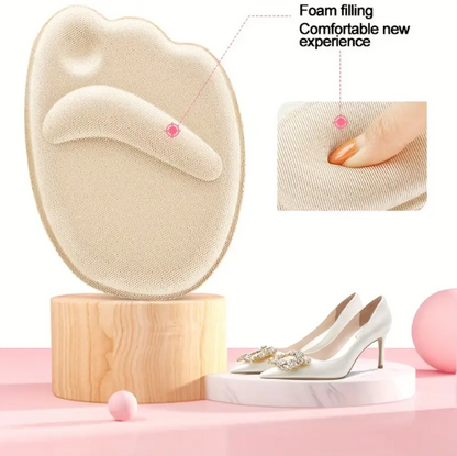 Forefoot Cushion Pads for Loose Shoes Pain Relief Insoles - 1 Pair
