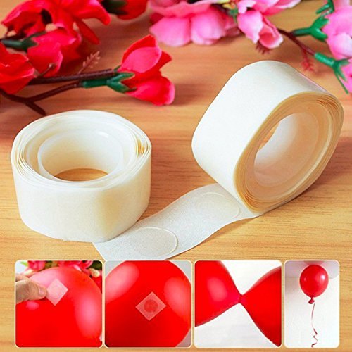 Balloon Glue Dots for Ceiling Decoration Baby Shower Party 100 Dots