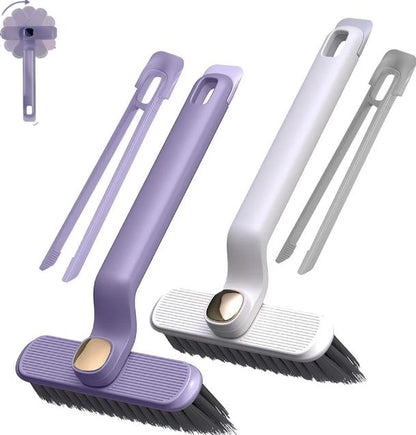 360° Rotating Hard Bristle Crevice Cleaning Brush