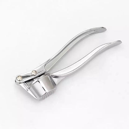 Stainless Steel Garlic Press Crusher – Ginger & Garlic Mincer Tool