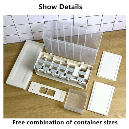 Wall-Mounted Cereal and Dry Food Dispenser