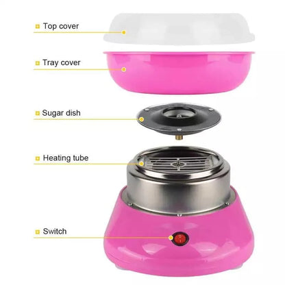 Portable Mini Electric Cotton Candy Maker Machine
