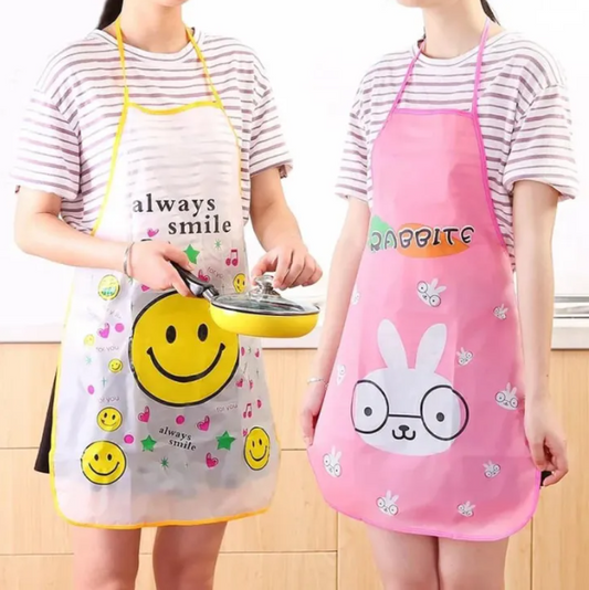 Adjustable Waterproof Cooking Apron for Kitchen - 1Pc