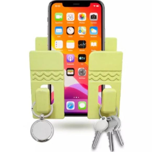 Wall Mounted Mobile Holder Phone Charging Bracket Accessories