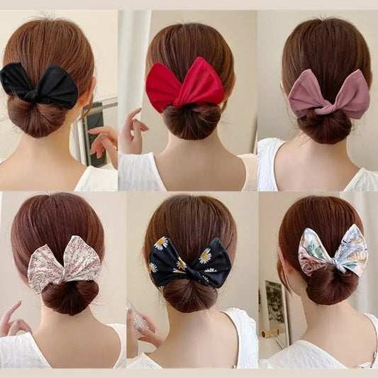 Women Braid Hair Twists DIY Ponytail Holder Styling Headbands Accessories