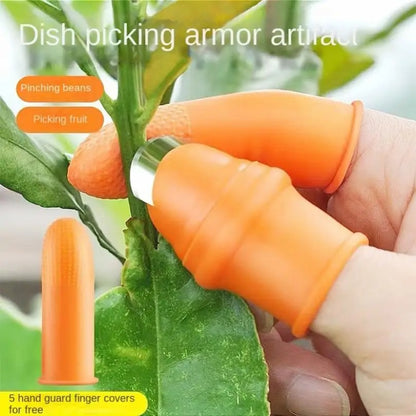 6PCS/set Silicone Thumb Cutter Finger Knife