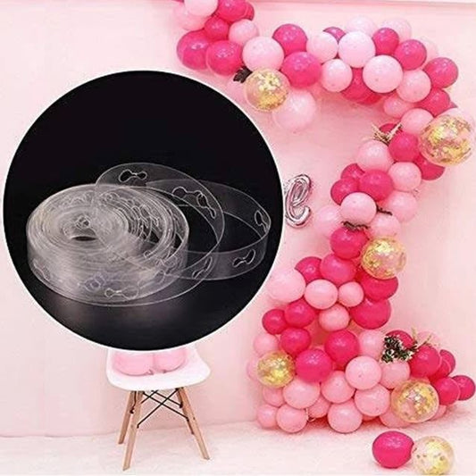 5m Balloons Strip Birthday Decoration - 1 Roll