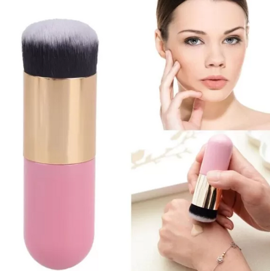 Professional Chubby Pier Flat Foundation Makeup Brush
