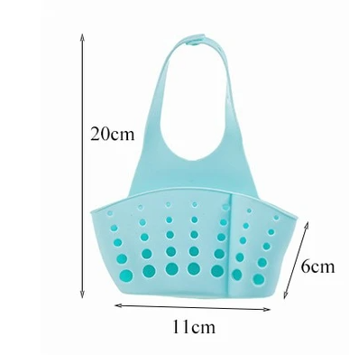 Silicone Sink Hanging Basket Sponge & Soap Holder