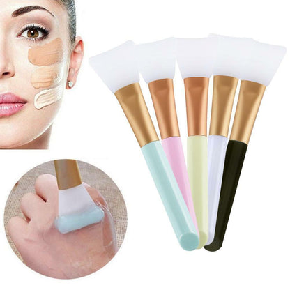 Soft Silicone Face Mask Applicator Brush for Skincare – 1Pc