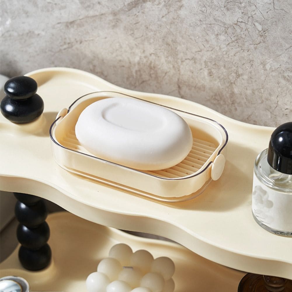Double Layer Soap Dish Holder for Sink Use