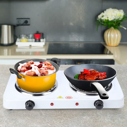 Double Coil Electric Stove – Dual Burner Electric Hot Plate | Fast Heating Electric Chulha