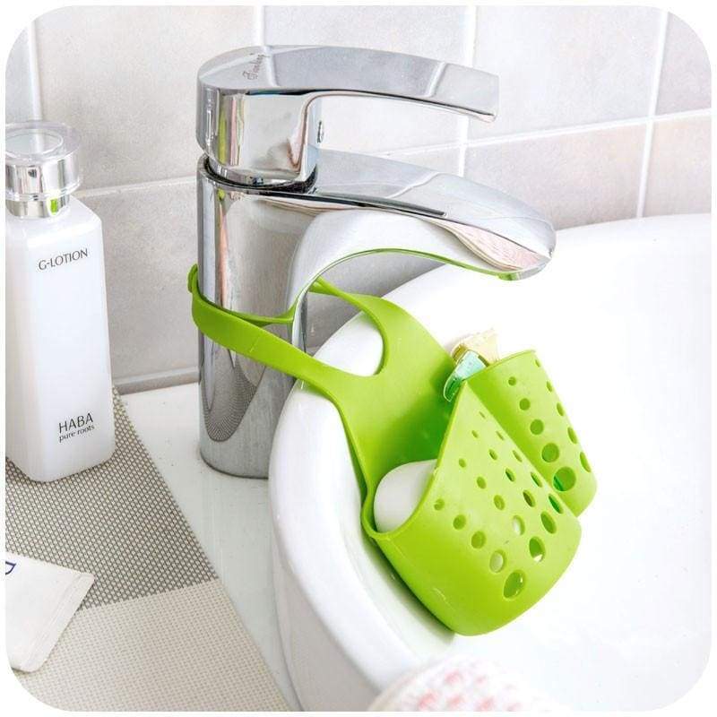 Silicone Sink Hanging Basket Sponge & Soap Holder
