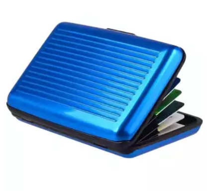 Card Holder 6-Slots Aluma Wallet Credit Card Holder Water Resistant - Plastic