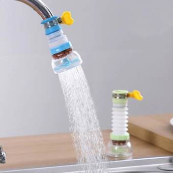Kitchen Accessories Fan Faucet With Clip 360 Degree Rotating Faucet Extender