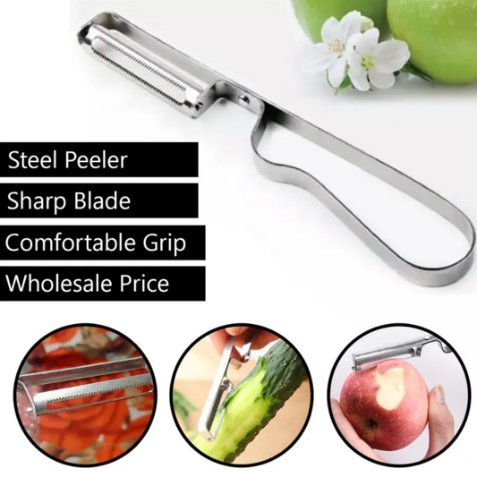 Stainless Steel Fruit And Vegetable Peeler - 1Pc