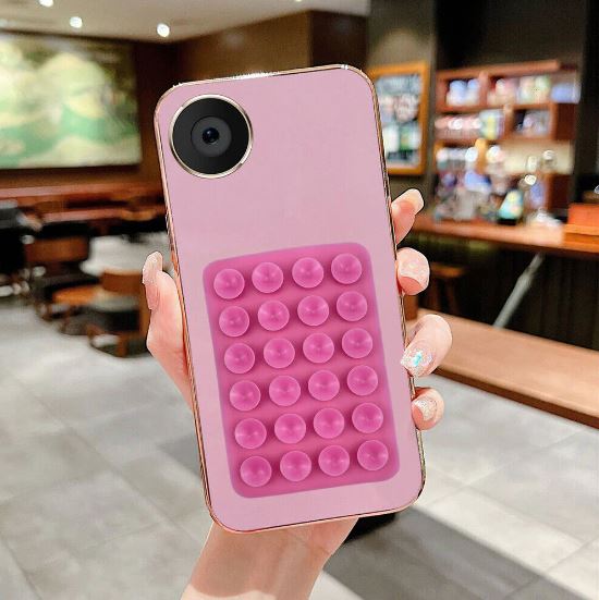 Silicone Self-Adhesive Anti-Slip Mobile Suction Holder Accessories