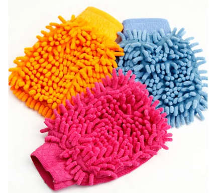 Car Washing Gloves Microfiber Washing Gloves Cleaning Mitt - 1 Pc