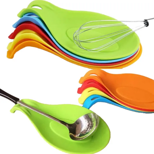 Kitchen Accessories Spoon Holder Plastic Spoon Rest - Pack Of 5
