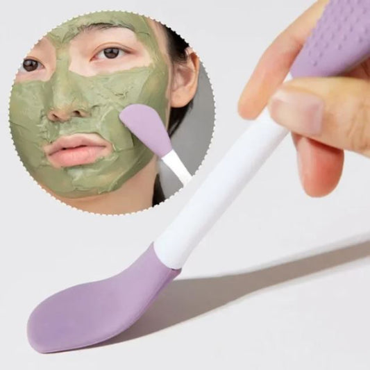 2-in-1 Silicone Face Cleanser & Mask Applicator Brush