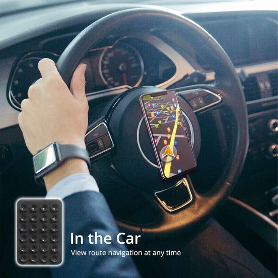 Silicone Self-Adhesive Anti-Slip Mobile Suction Holder Accessories